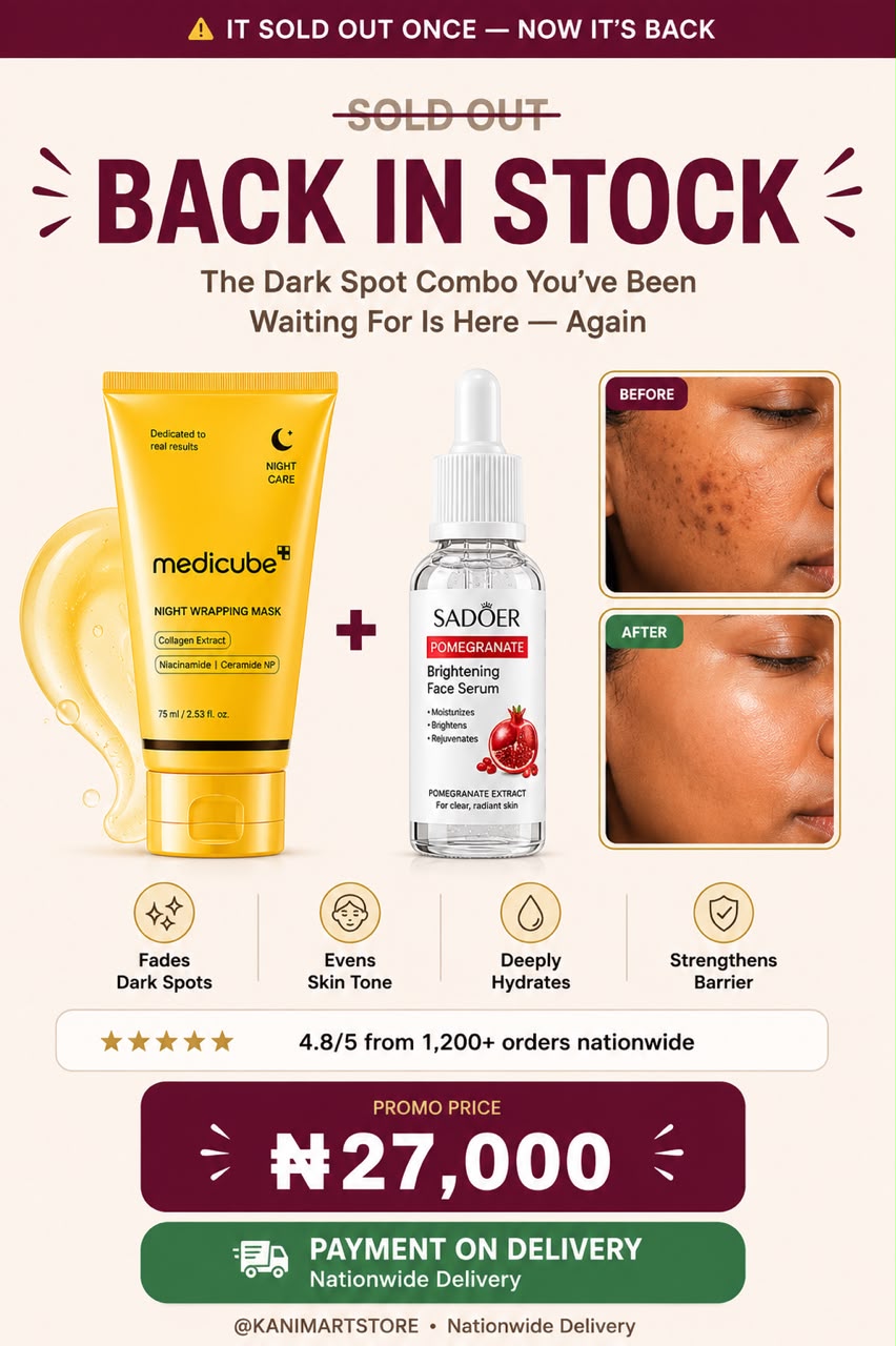 Medicube Glow Bundle (Night Mask + Brightening Serum)