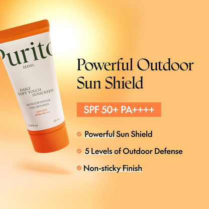 PURITO Daily Soft Touch Sunscreen SPF50+ PA++++
